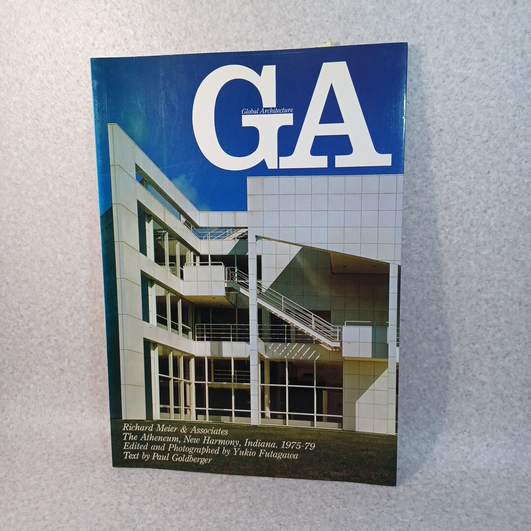 vru　GA GLOBAL ARCHITECTURE BOOK GA Global Architecture 60 Richard Meier The Atheneum Yukio