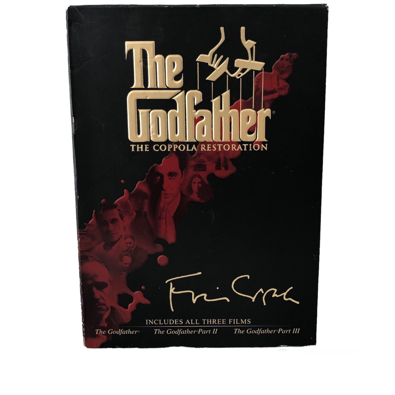 Francis Ford Coppola’s The Godfather Trilogy 5-Disc DVD Box Set with Extras