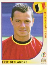 Panini Sticker World Cup 2002 No. 552 Eric Deflandre Belgique Image NEW World Cup