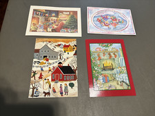 Vintage Greeting Cards/Envelopes Unused Gibson Christmas Mixed Lot Of 64 USA