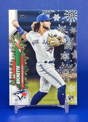 Bo Bichette 2020 Topps Holiday RC Snowflake rookie card (E) Jays #HW94