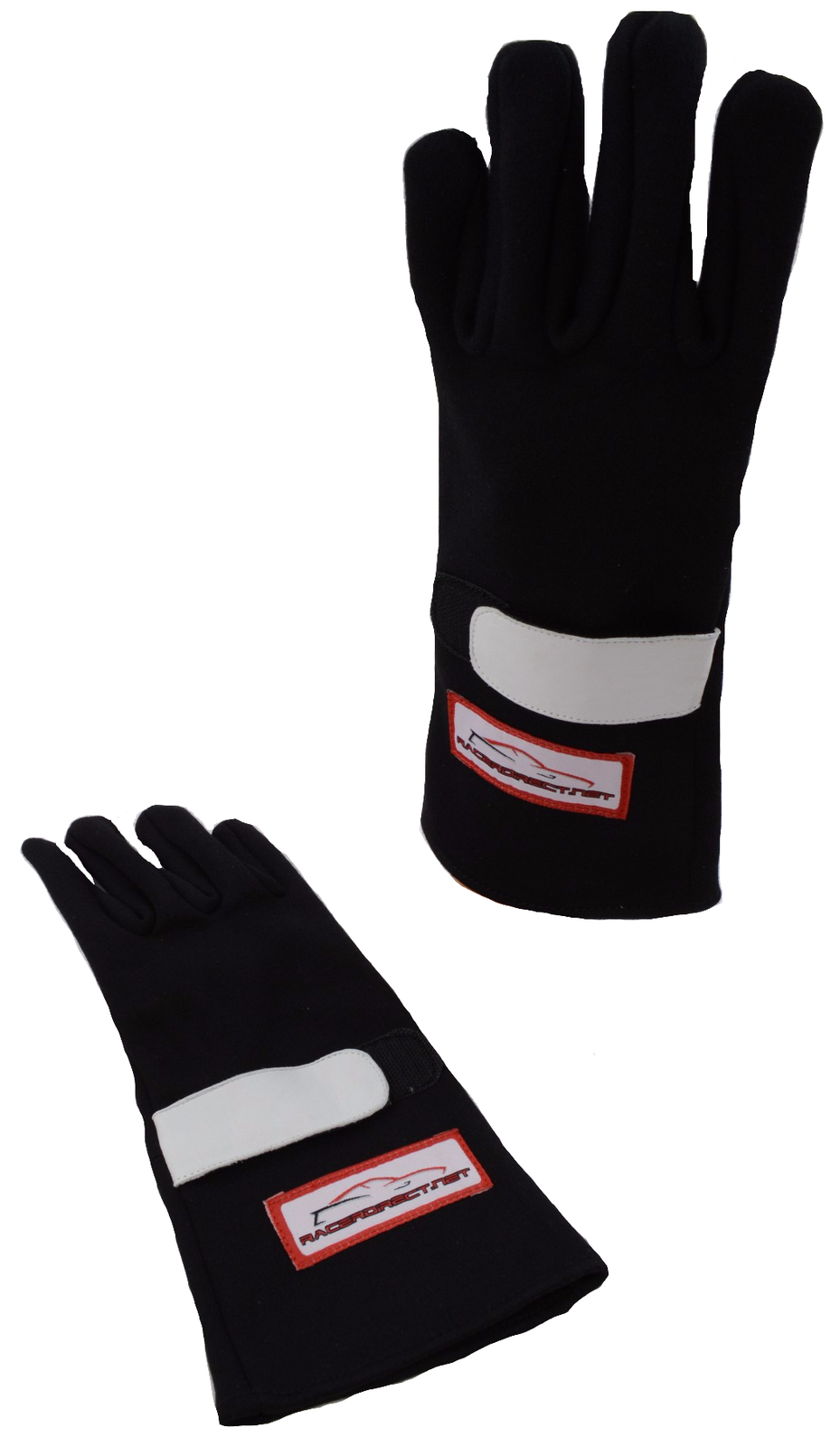 NASCAR RACING GLOVES SFI 3.3/1  SINGLE LAYER DRIVING GLOVES BLACK MEDIUM