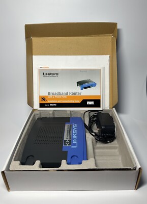 Linksys RT31P2 3-Port 10/100 Wired Router with 3 ethernet and 2 Phone ...