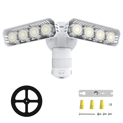 SANSI 10,000LM Security Light Outdoor Motion Sensor LED Wall Mounted Floodlight