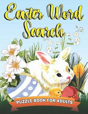 Easter Word Search Puzzle Book for Adults: Large Print Word Search book for A...