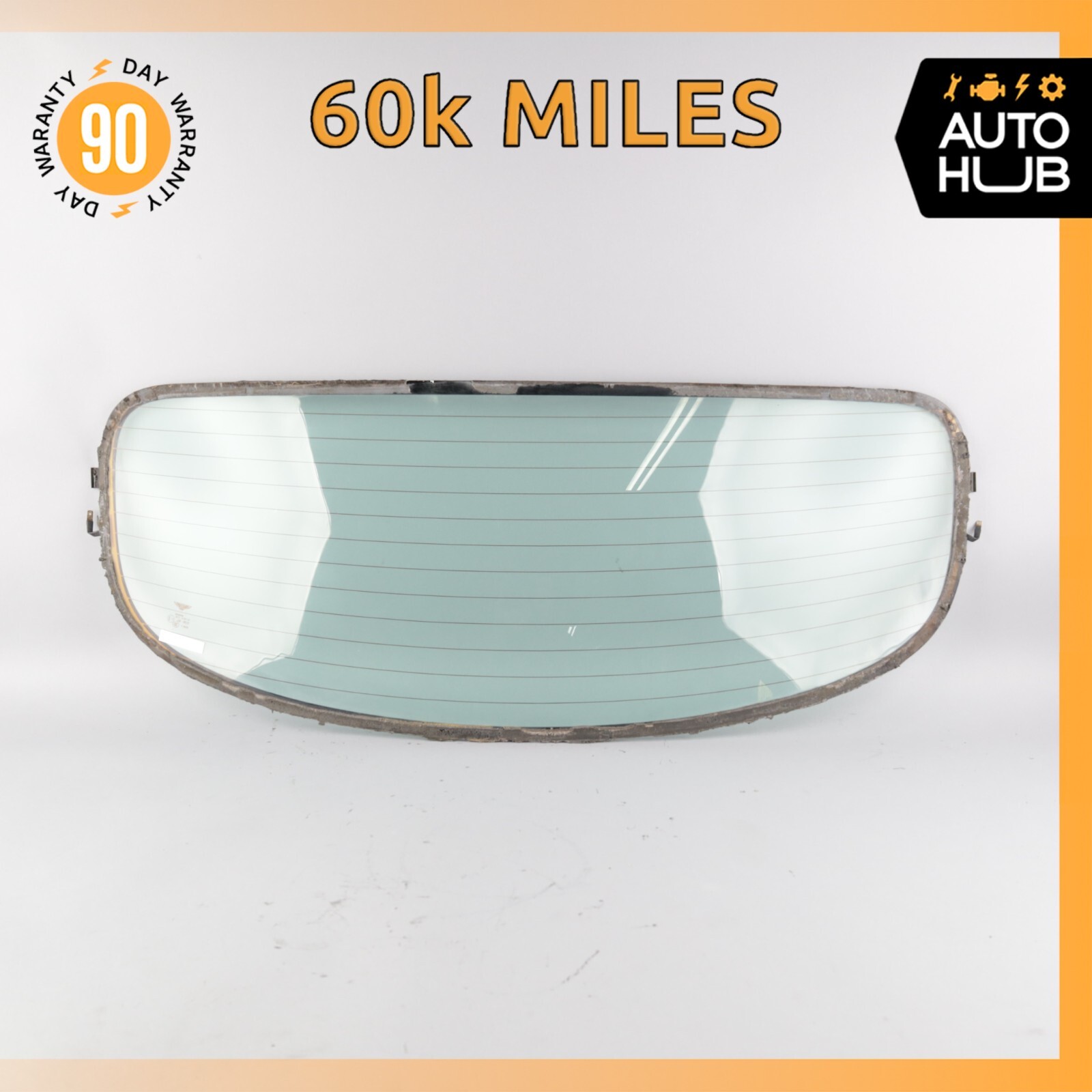 07-11 Bentley Continental GTC Convertible Top Rear Back Glass Windshield OEM 60k