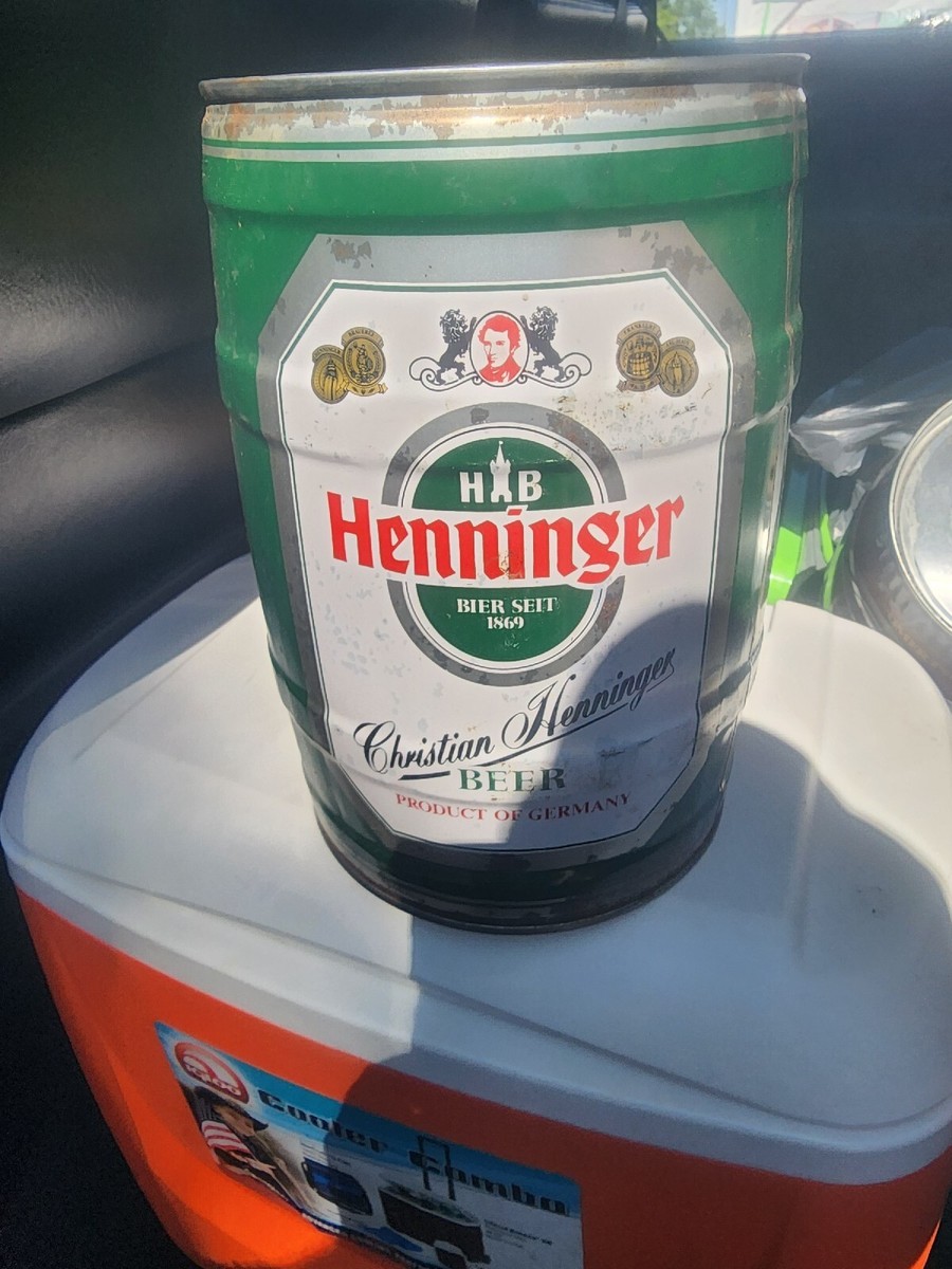 HENNINGER 5 LITER MINI BEER KEG~GERMANY #47 | eBay