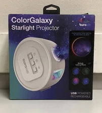 Aura Integrated LED Color Galaxy Starlight Night Light Projector