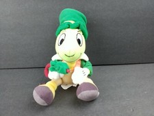 Disney Store St Patrick's Day Pinnochio Jiminy Cricket Bean Bag Plush Animal Toy