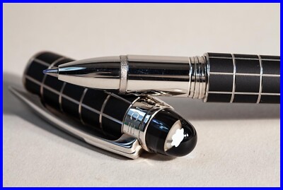 Montblanc Starwalker 08856 Rollerball, Metal Rubber Platinum Line