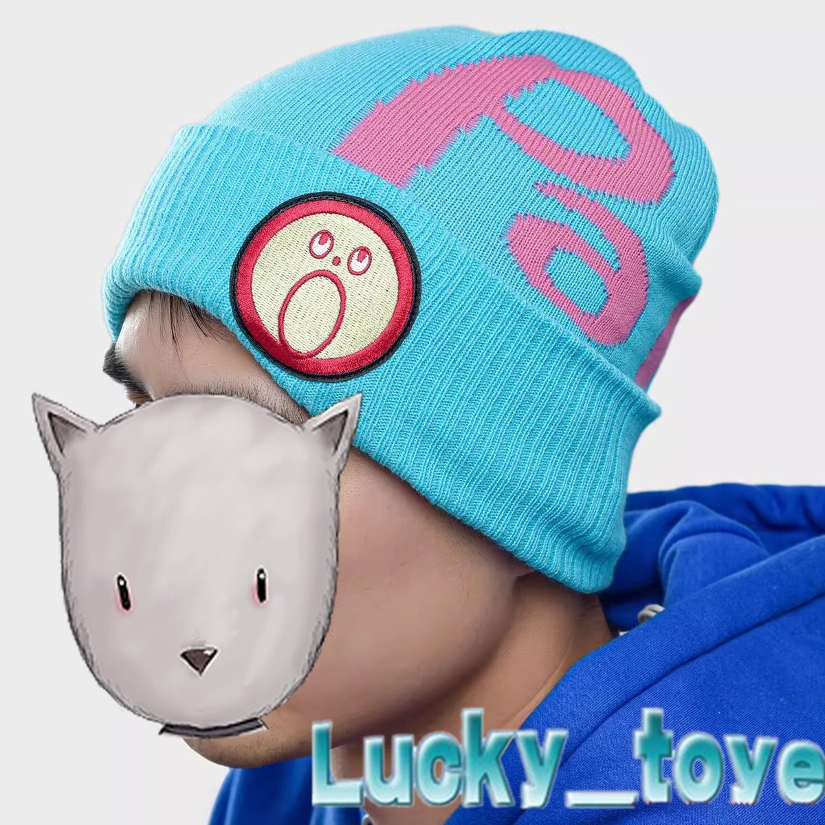 Phoenix Wright Warm Knitted Hat Autumn Winter Embroidered Cap | eBay