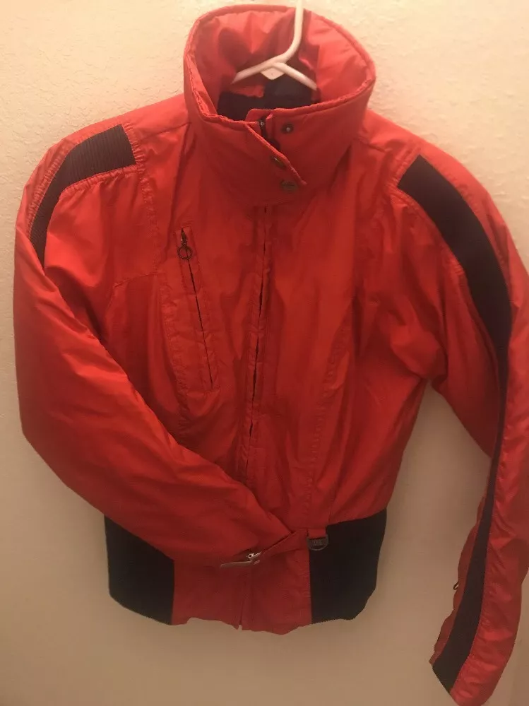 NILS Skiwear Vintage Women’s Ski Jacket Red Size 12