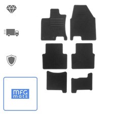 Fussmatten für Nissan Qashqai I +2 2008-2013 ANTHRAZIT Fußmatten Autoteppiche