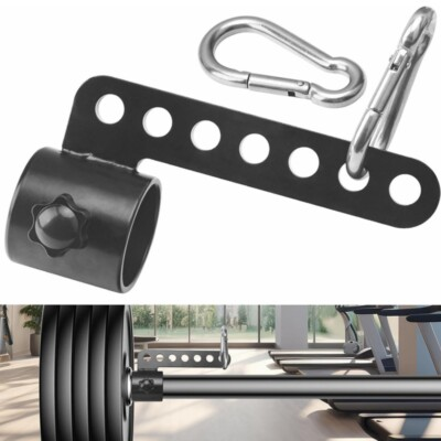 #ad #ad Belt Squat Bar Machine Attachment For 2 inch Olympic Barbell Bar amp; Landmine $24.59