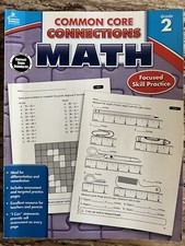 Carson Dellosa Common Core connections, Math, Grade 2, 96 Pages