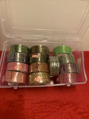 Indische bunte Armreifen asiatisch Bollywood Indien Hochzeit Party 13 Sets Box