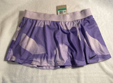 Nike Victory Print Girls Dri-Fit Tennis Skirt Skort DA4737 Purple Size XL 45