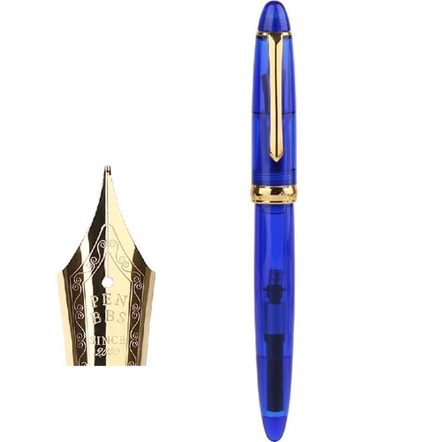 PENBBS 308 Acrylic China Fountain Pen Smooth Fine Nib 0.5mm Office Writing #B9 - Picture 33 of 43