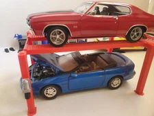 4 Post Lift For 1/18 Scale Garage Mini Display RC Double Stack Car Storage