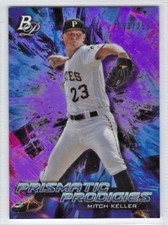 Mitch Keller 2018 Bowman Platinum PRISMATIC PRODIGIES PURPLE RC /250 Pirates