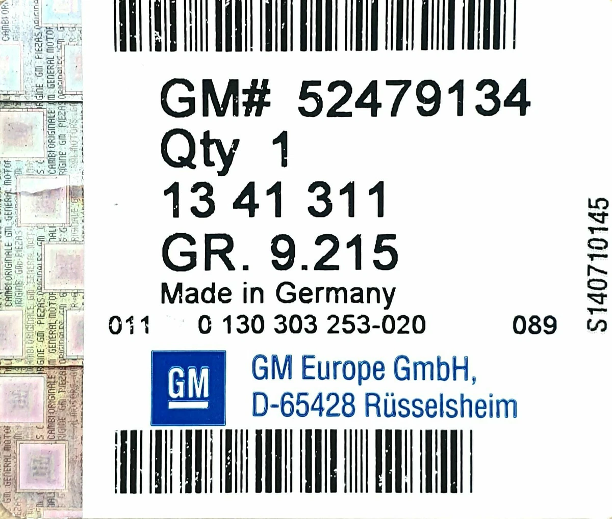 Original Opel GM Kühlergebläse mit Motor Vectra B - 2.0 Di 