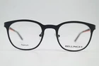 Glasses BELLINGER DENMARK Walk Titanium Metallic Oval Frame New