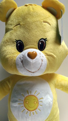 Kelly Toys CARE BEARS 17 Zoll Plüsch Funshine Bär Yellow Sunshine NEU - Bild 3 von 7