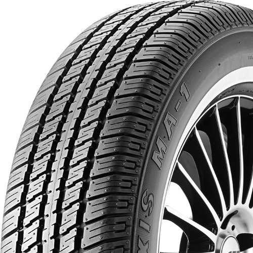 Pneu P185/80 R13 90S Maxxis MA 1 avec flanc blanc de 15mm pour voiture de collection