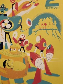 Mega Man Dr Wily Nes Nintendo Video Game Art Print Poster Mondo Bob Rissetto