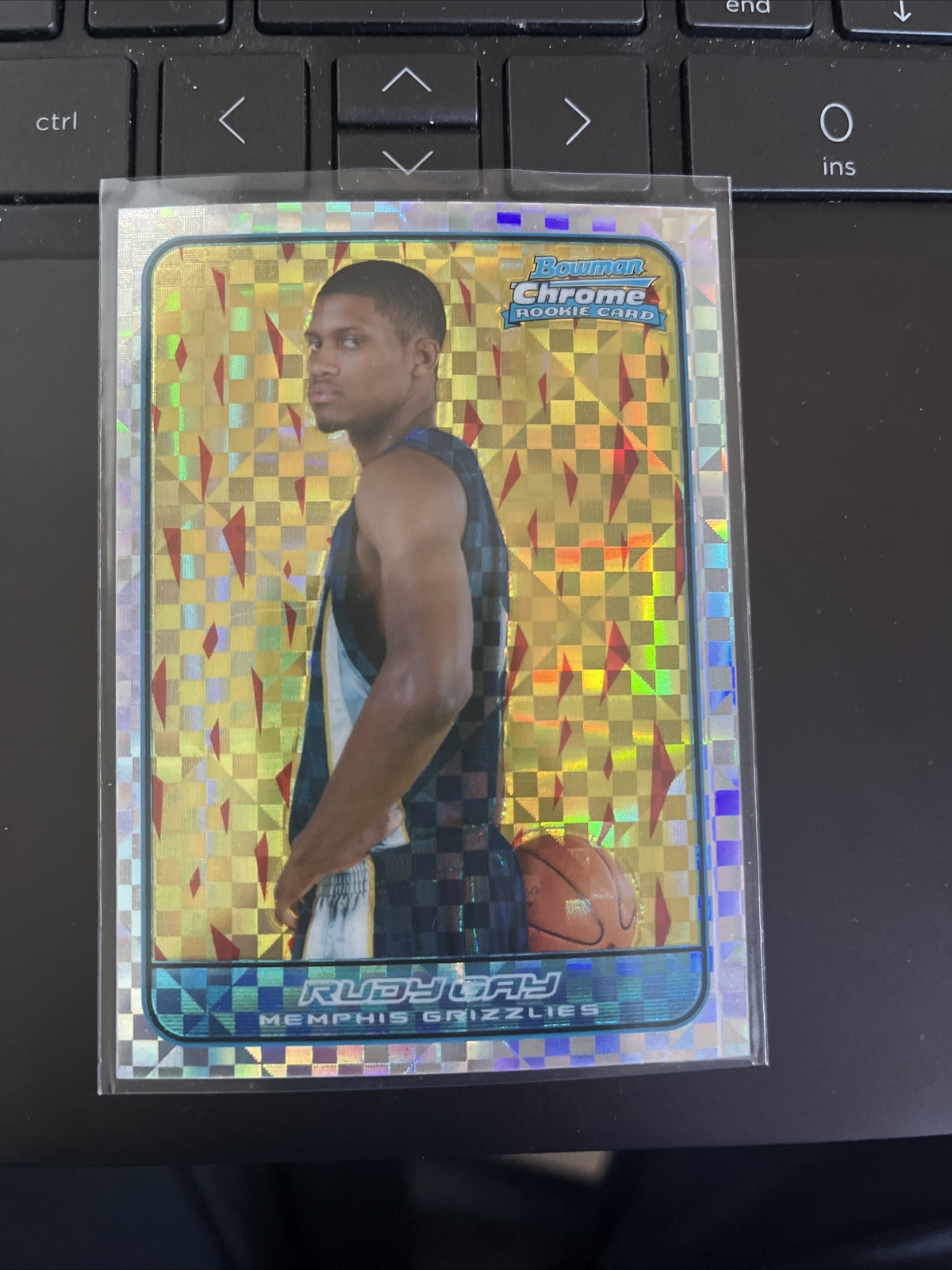 /150  Rudy Gay 2006-07 Bowman Chrome #122  Xfractor Rookie