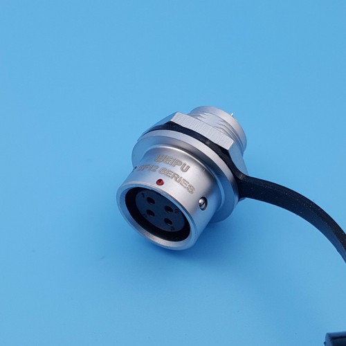 Weipu SF12 Waterproof 4Pin IP67 Metal Push-Pull Aviation Plug Cable Connector - Picture 4 of 6