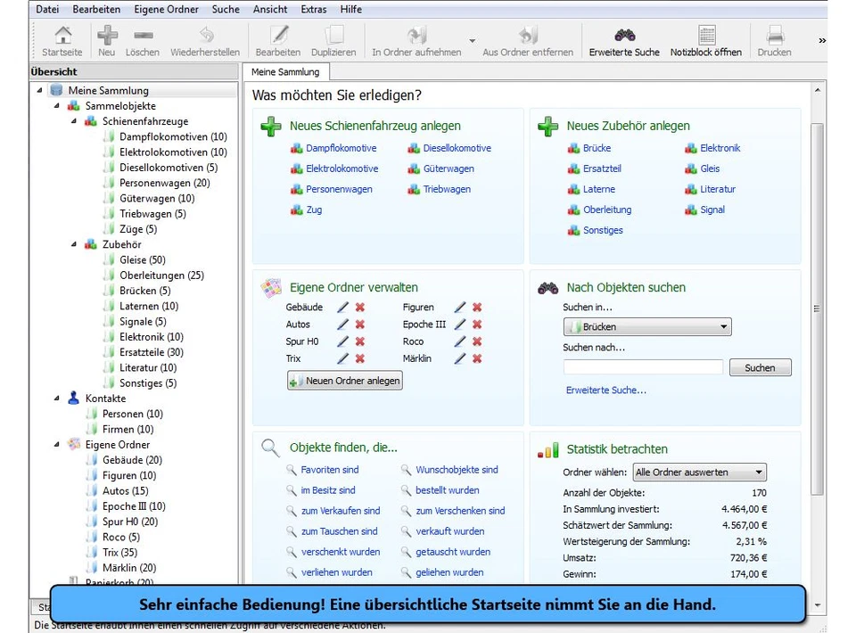 Stecotec Modellbahn-Verwaltung 2017 [CD-VERSION] Software / Programm f. Sammler - Bild 3 von 4