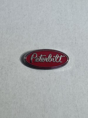 Peterbilt Logo Lapel pin , Great For Hats , Shirts , Backpacks, Or A Gift