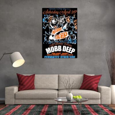 V2836 Mobb Deep Art Havoc Prodigy Rapper Hip-Hop Rap Decor WALL