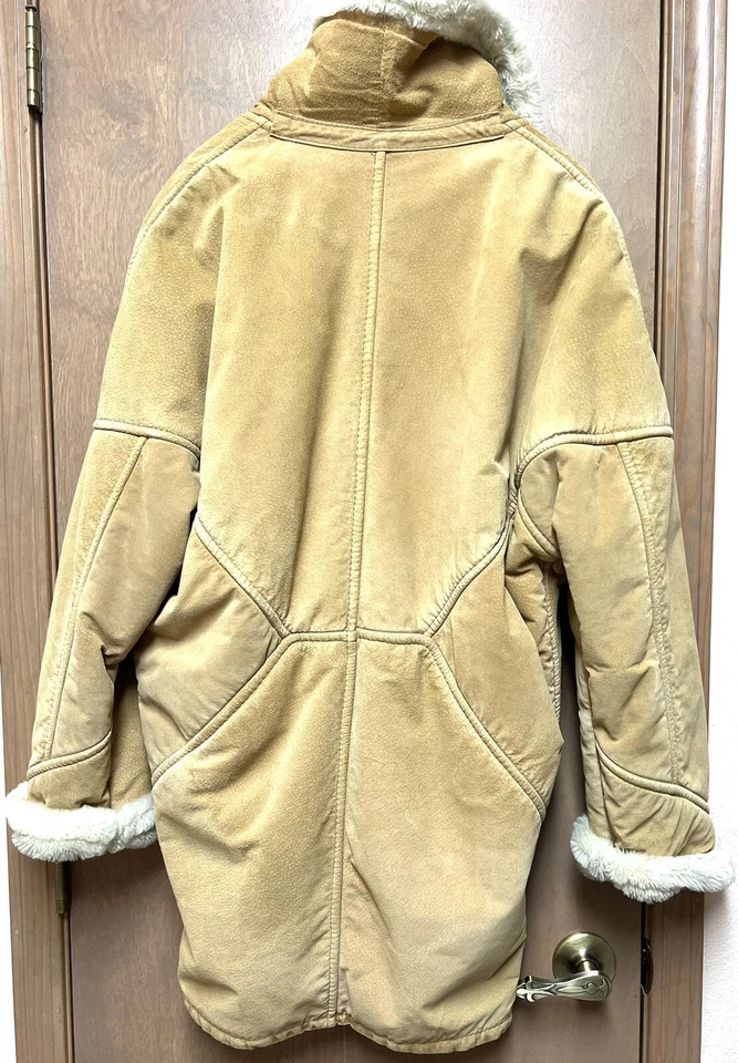 Abrigo de cuero Sherpa J Percy para Marvin Richard S Foto 2 de 4