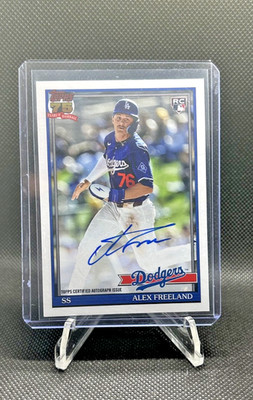 2026 Topps Series 1 - 1991 Topps Baseball Autographs Alex Freeland