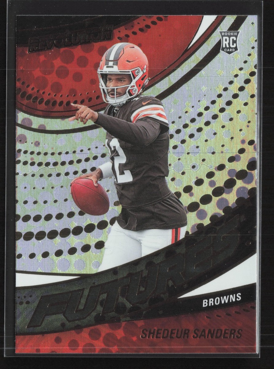 2025 Panini Revolution #19 Shedeur Sanders Futures Cleveland
