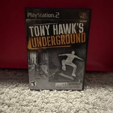Tony Hawk's Underground (Playstation 2, PS2) CIB Complete w/ Manual, Tested