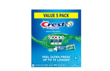 Crest Complete + Scope Outlast Ultra Toothpaste, 6.3 oz., 5 pk. 0.76 per gallon