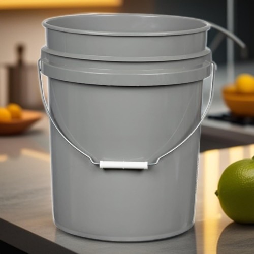 5 Gallon Premium HPDE Plastic Bucket Made in USA Food Grade Storage Container - Picture 2 of 12