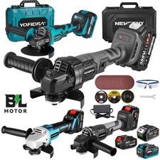 18V 125mm Brushless Angle Grinder Li-ion Battery Kit For Makita Cordless Replace