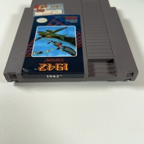 1942 Nintendo NES Cartridge Cleaned and TESTED *No Box or Manual*