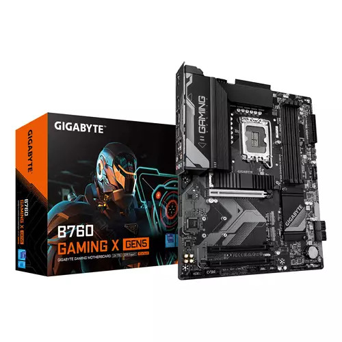 Gigabyte Motherboard B760 LGA1700 ATX DDR5 PCIe 5.0 x16 B760 GAMING X GEN5