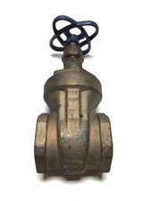 NIBCO T-113 2-1/2? Bronze Gate Valve Threaded 125 WSP
