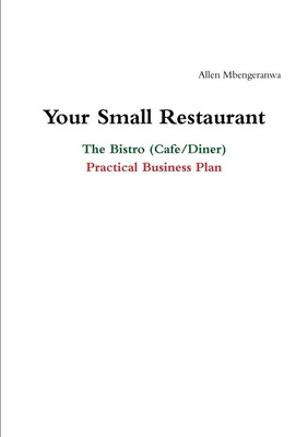 Allen Mbengeranwa | Your Small Restaurant | Taschenbuch | Englisch (2014)