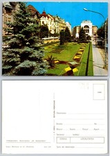 Timișoara Romania  30 Decembrie  Boulevard Tram National Opera Postcard 1970s