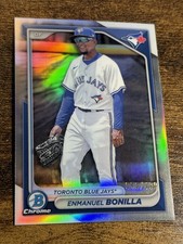 ENMANUEL BONILLA 2024 Bowman #BCP-53 Silver Refractor /499