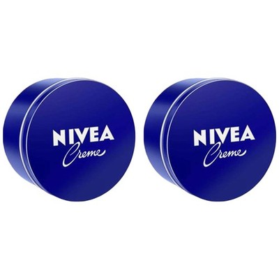 Nivea Cream Tin - Body, Face, and Hand Care, 13.5oz (400ml) (Pack of 2)