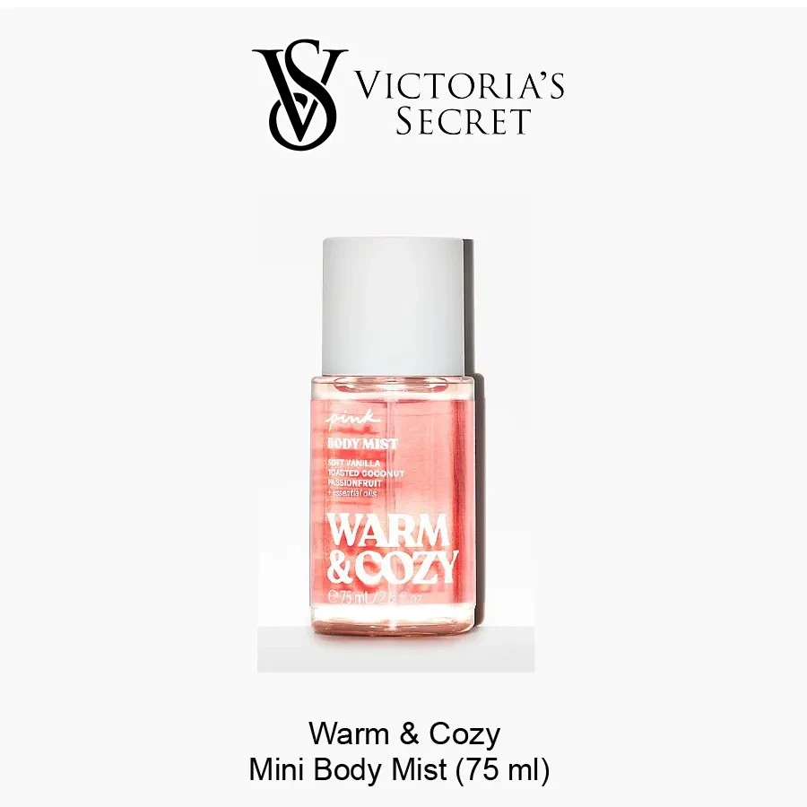 Victoria's Secret Pink Warm & Cozy Body Mist Spray 2.5oz 75ml