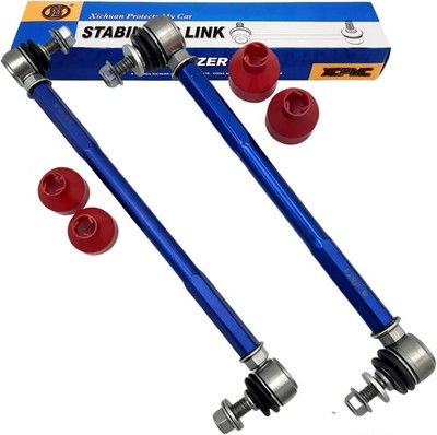 Modified Drop Link Kit for Heavy-Duty Vehicles - Easy Install & Durable Chrome